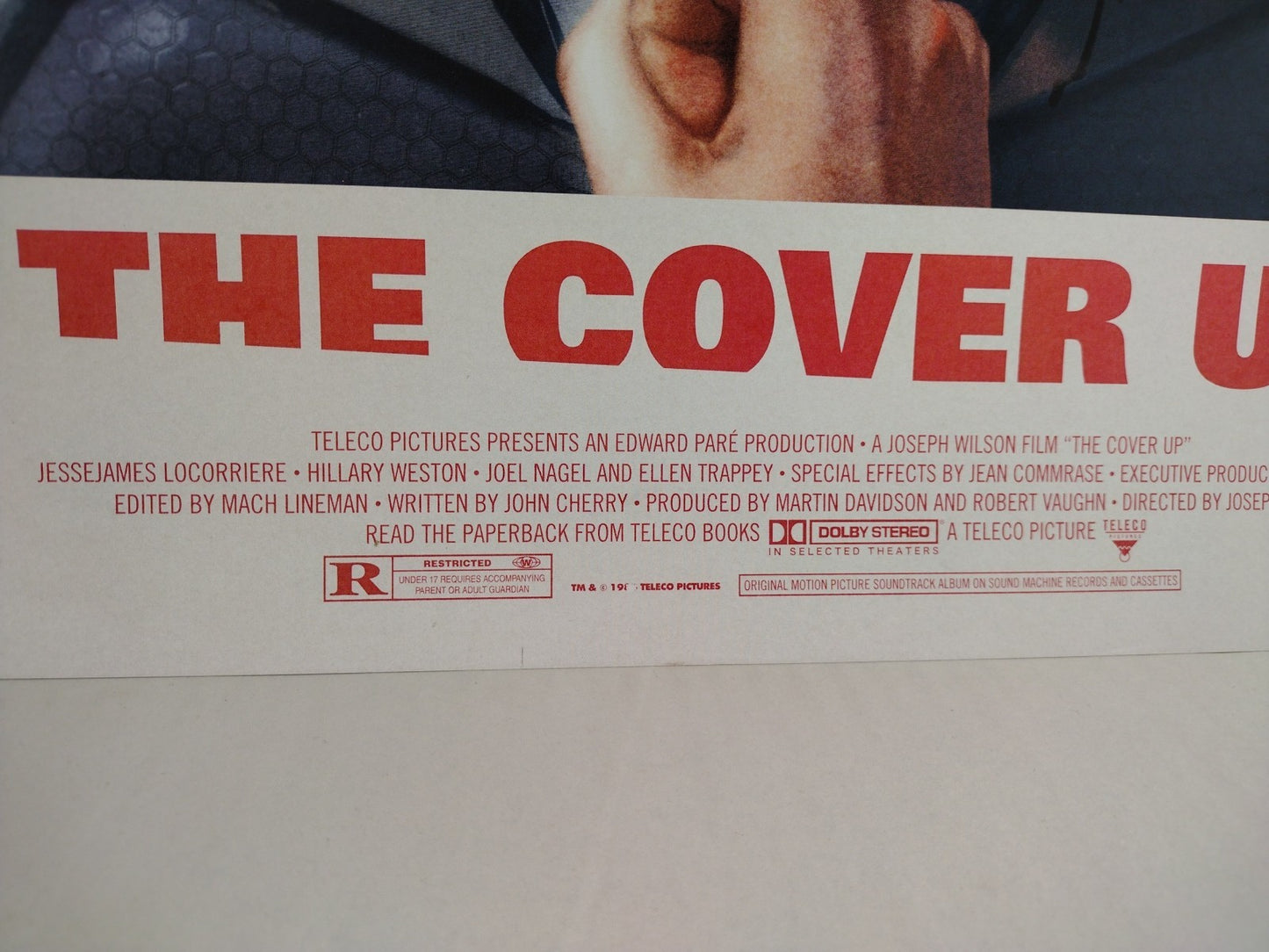 Protomen The Cover Up 12 X 18" Tour Poster Teleco Sound Machine Records