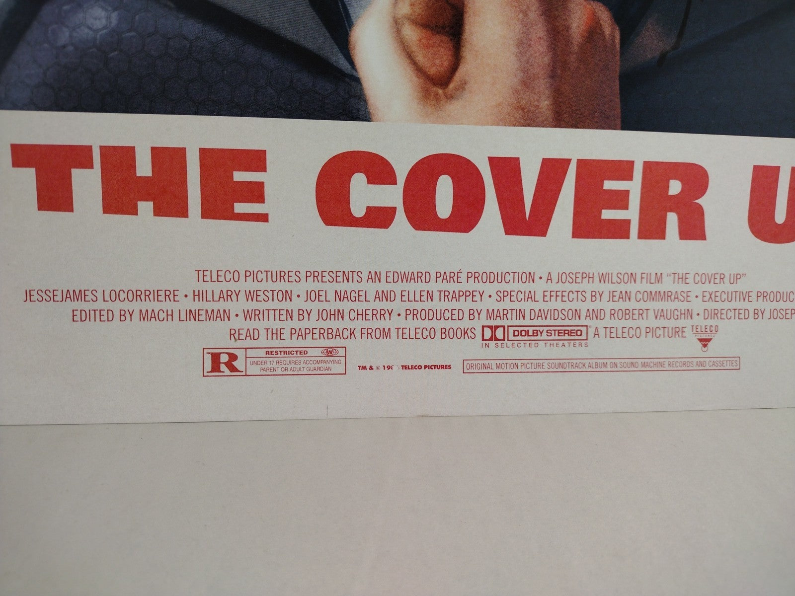 Protomen The Cover Up 12 X 18" Tour Poster Teleco Sound Machine Records