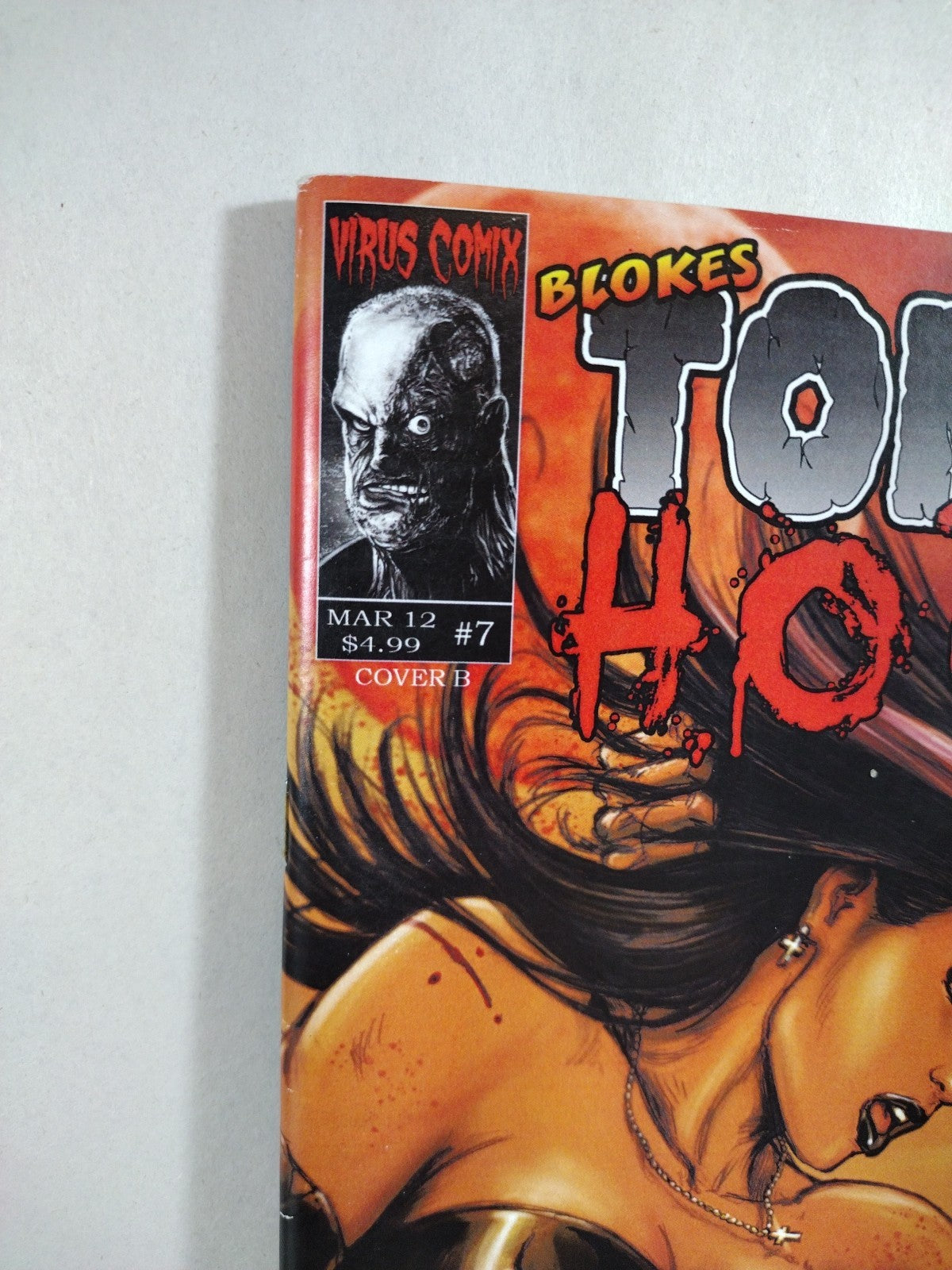Blokes Tomb Of Terror #7 (2012) Virus Comix Calavera Teodorani Cover B VF