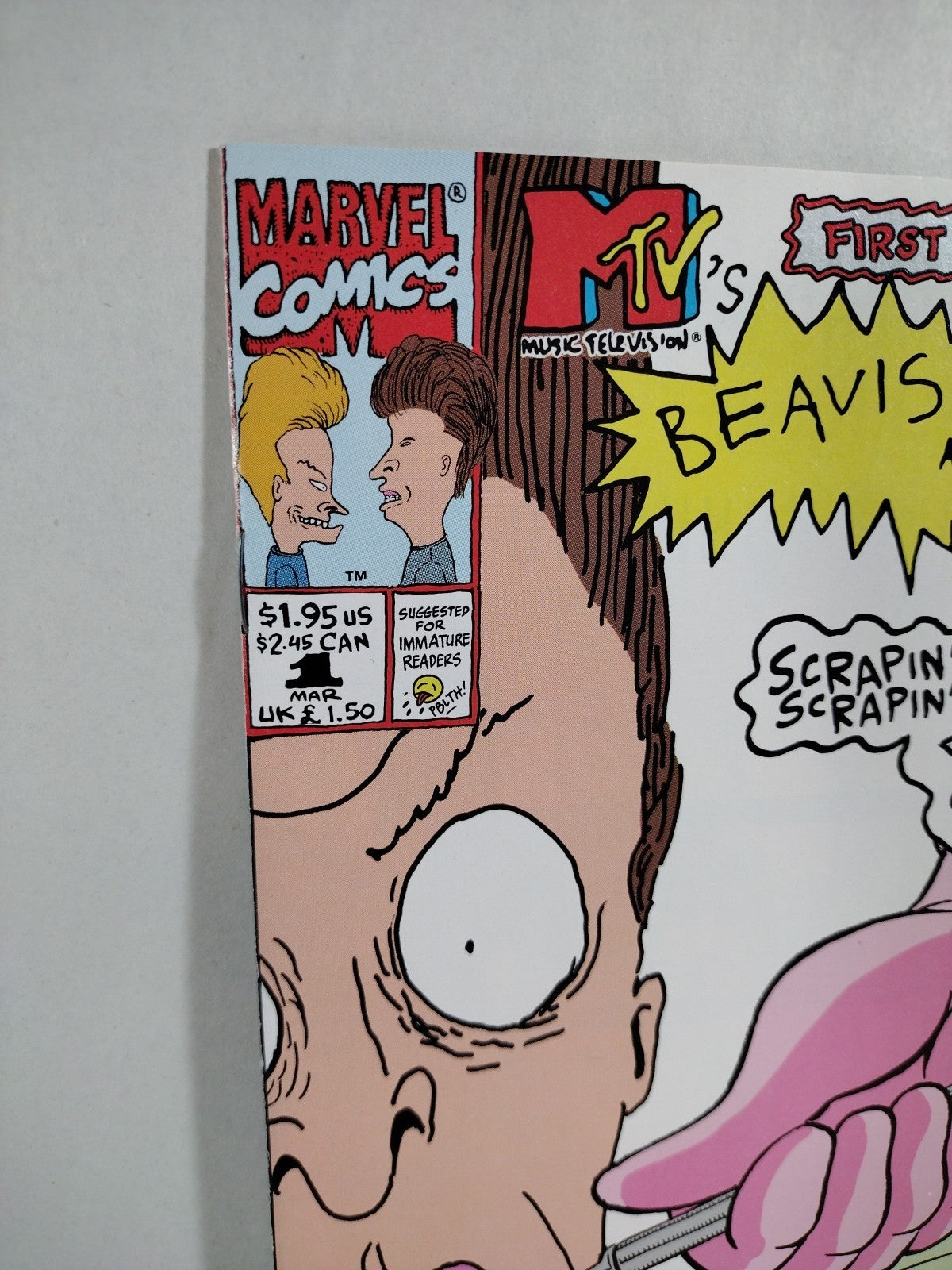Beavis And Butt-Head #1 (1993) Marvel MTV 1st Comic Appearance NM