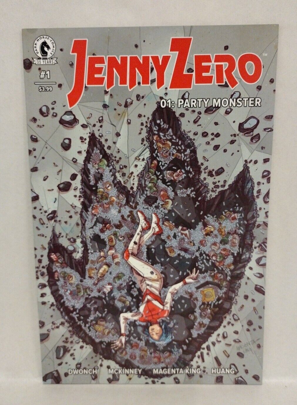 JENNY ZERO (2021) Dark Horse Comic Lot Set #1 2 3 Corrected Edition Dwonch 