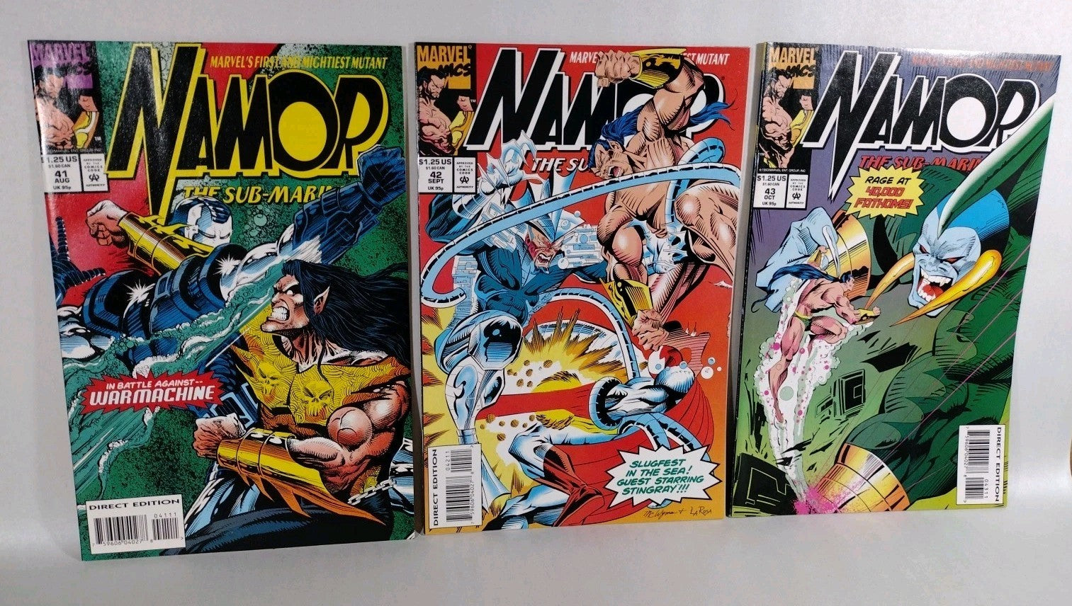 Namor The Submariner (1992) Marvel Comic Lot Set #25-49 51 Jae Lee VF-NM