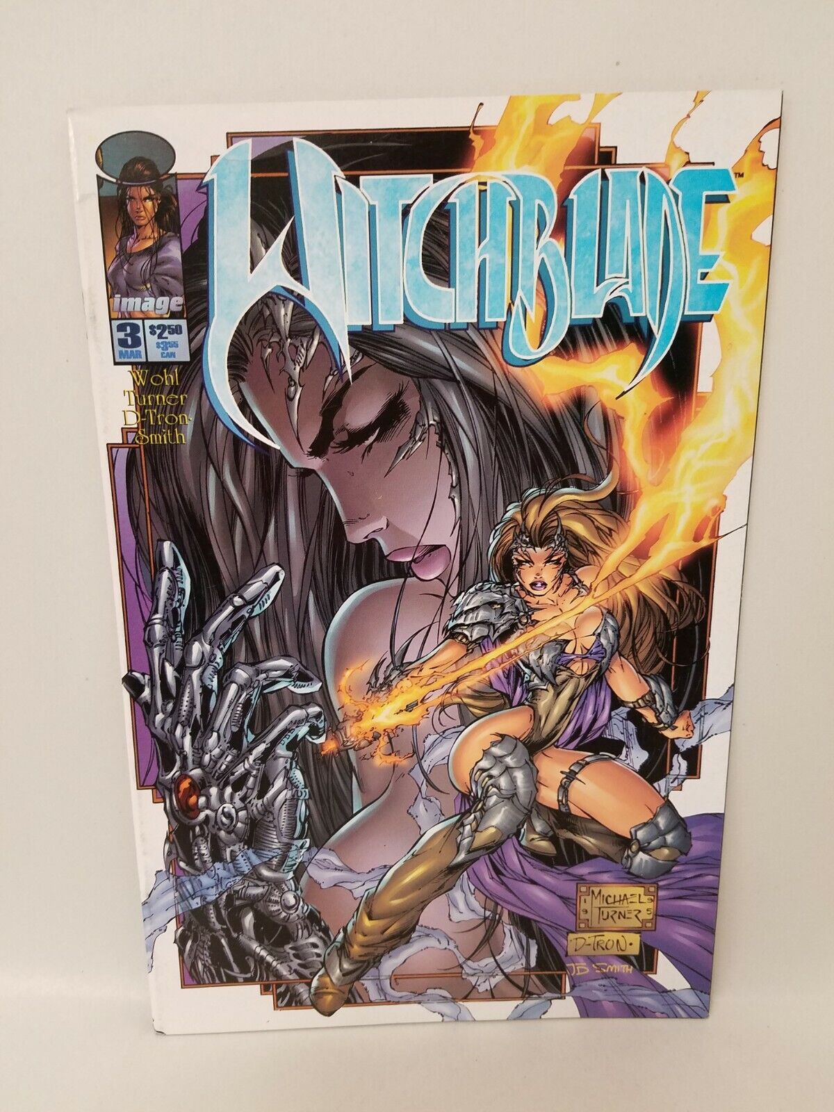 Witchblade #3 (1996) Top Cow Image Comic Michael Turner Good Girl Art