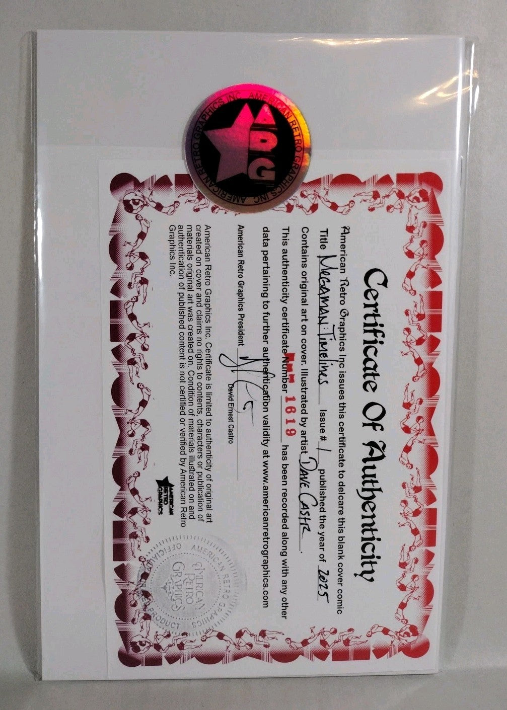 MegaMan Timelines #1 (2025) Udon Capcom Sketch Cover Comic W Original DCastr Art