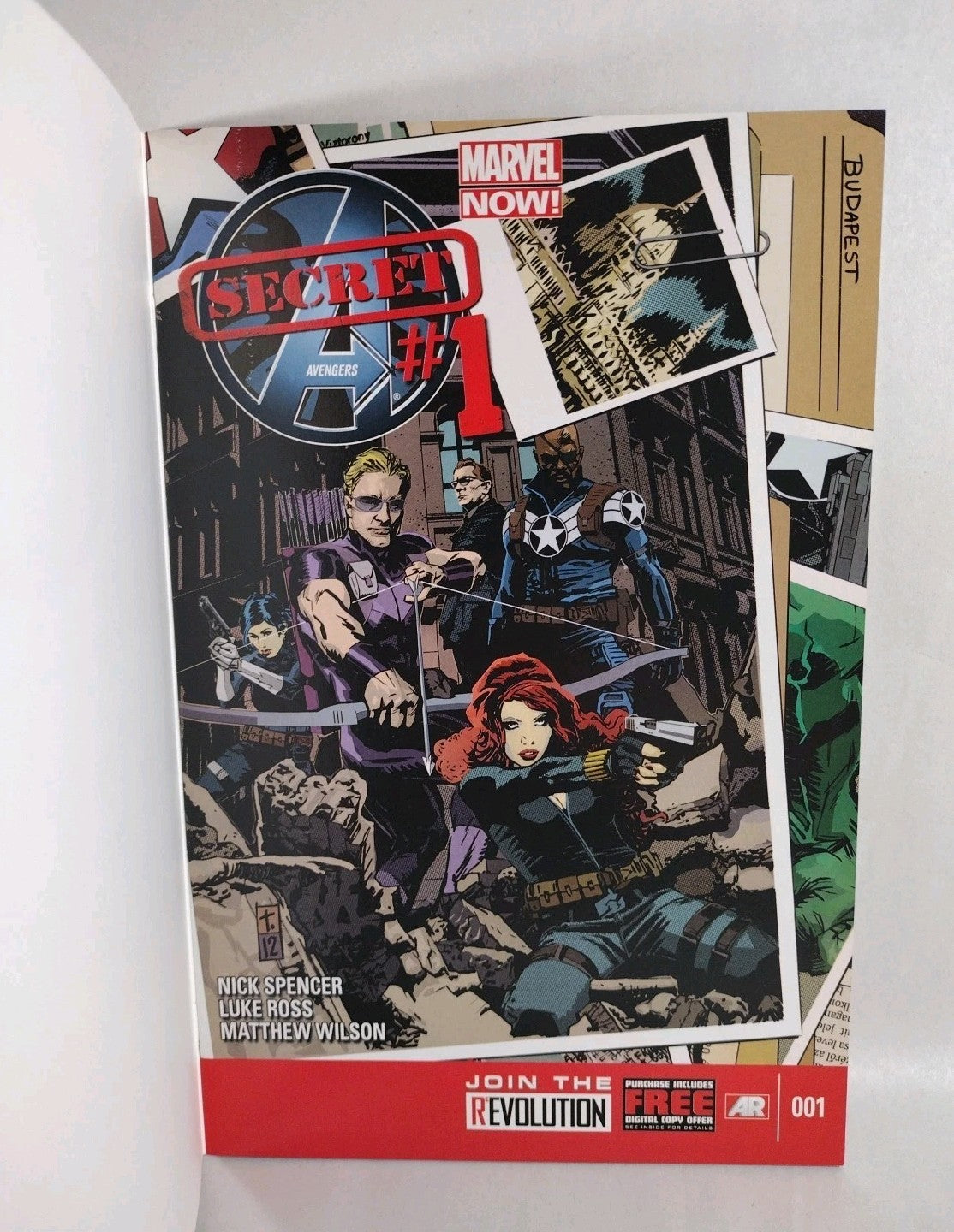 Secret Avengers #1 (2013) Marvel Comic Blank Sketch Variant Cover Comic New NM