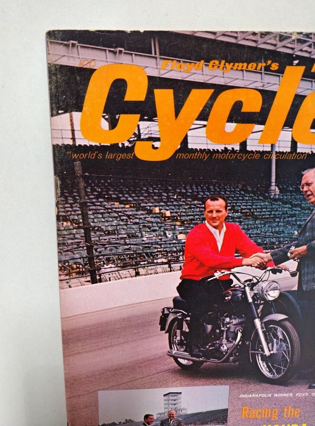 Cycle (1966) Motorcycle Magazine Floyd Clymer Lot June July August 