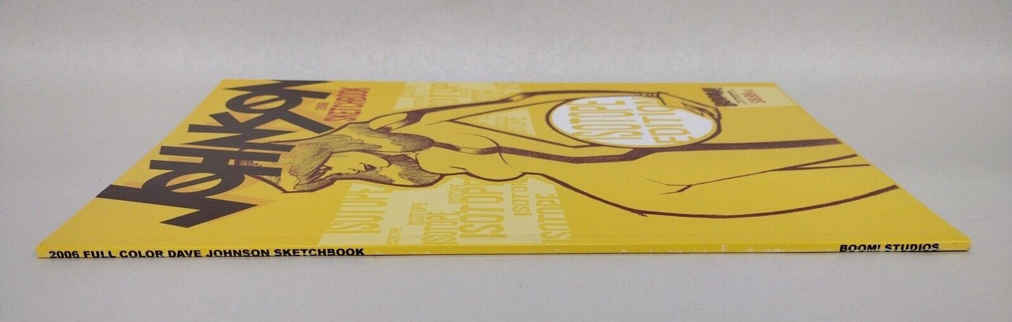 Dave Johnson 2006 Sketchbook Isotope Ed TPB Unread Boom Devilpig Studios New