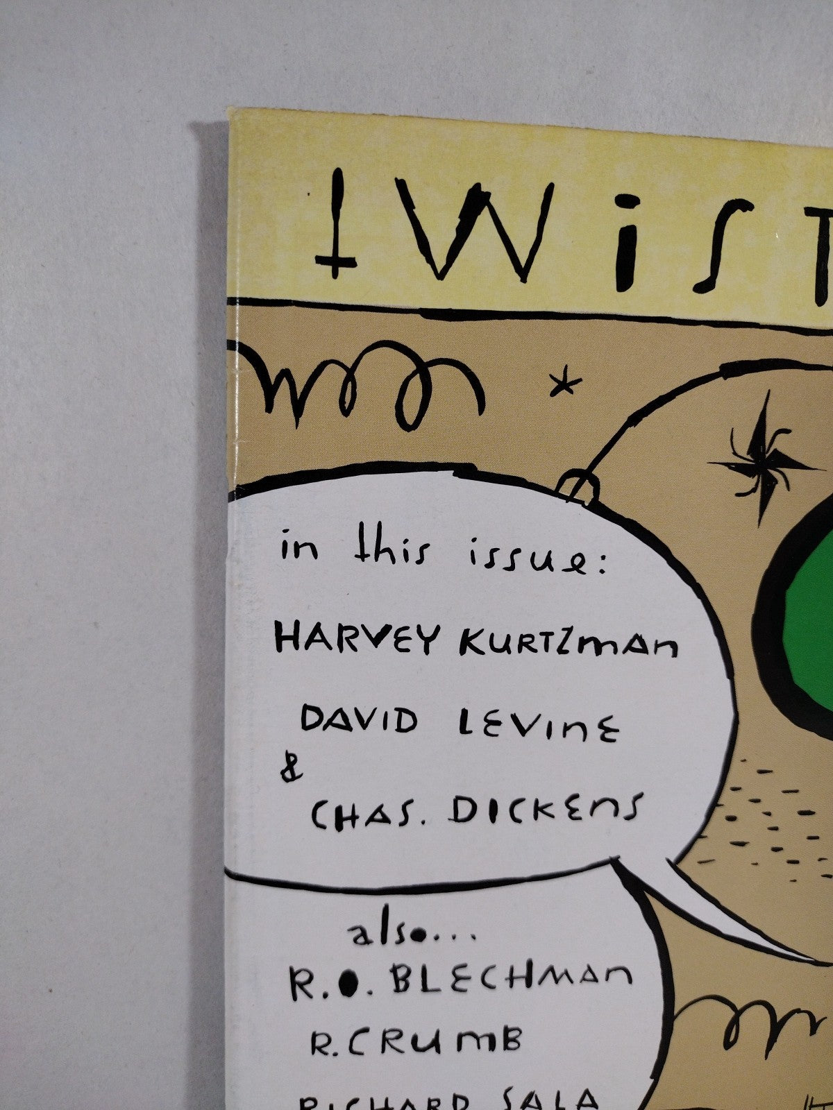 Twist #3 (1988) Kitchen Sink Comic R Crumb Kurtzman Dan Clowes VF