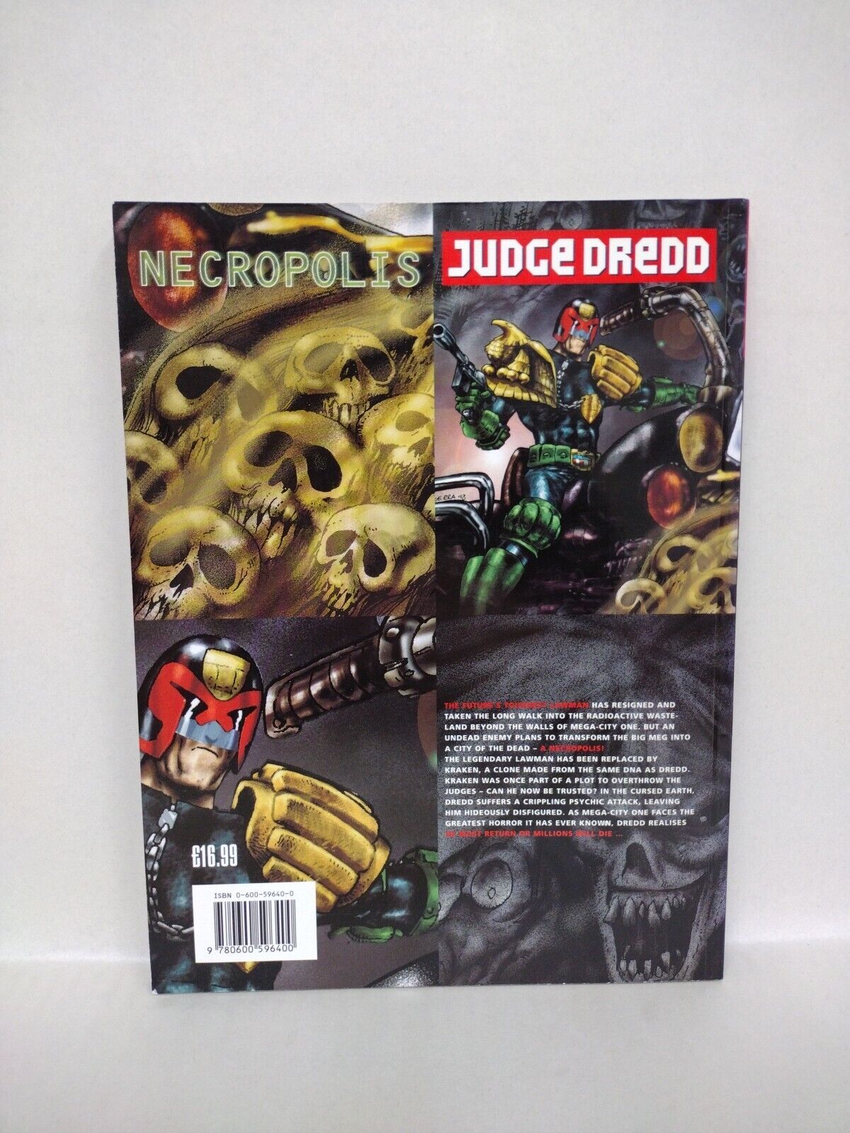 Judge Dredd Necropolis (1998) 2000AD TPB Wagner Esquerra VG 