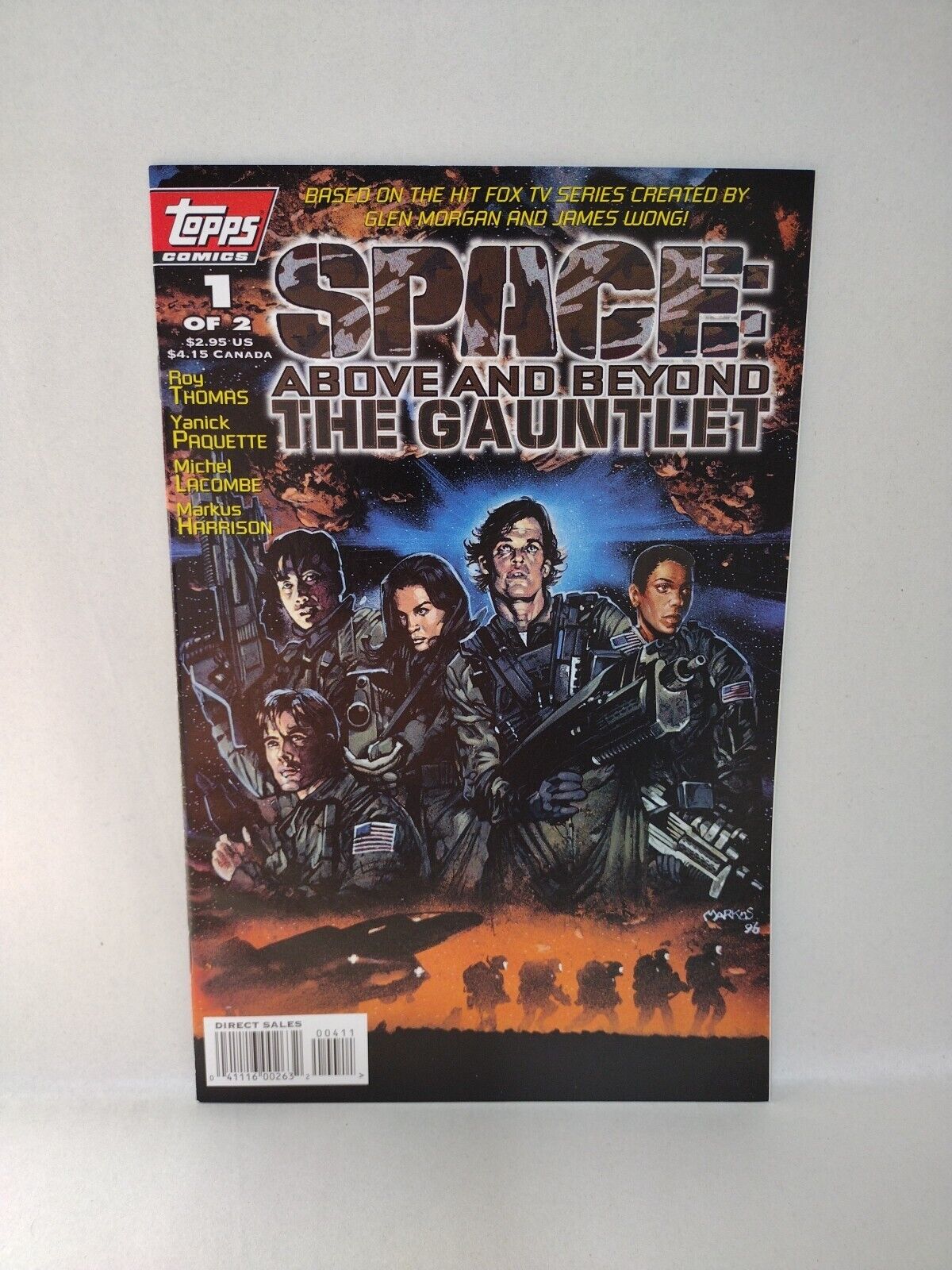 Space: Above And Beyond (1996) Complete Topps Comic Lot Set #1-3 Gauntlet #1 2