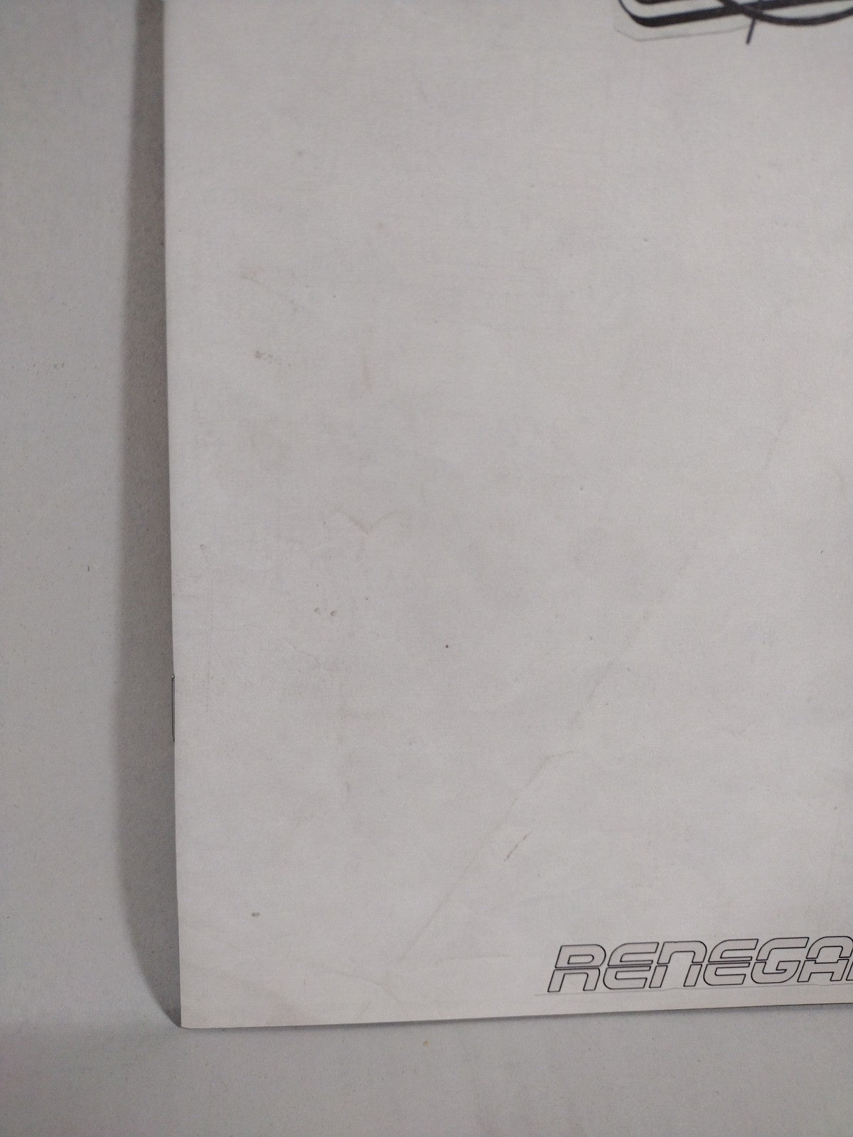 DANGER GIRL RENEGADE #2 (2015) IDW Comic Blank Sketch Variant Cover NM