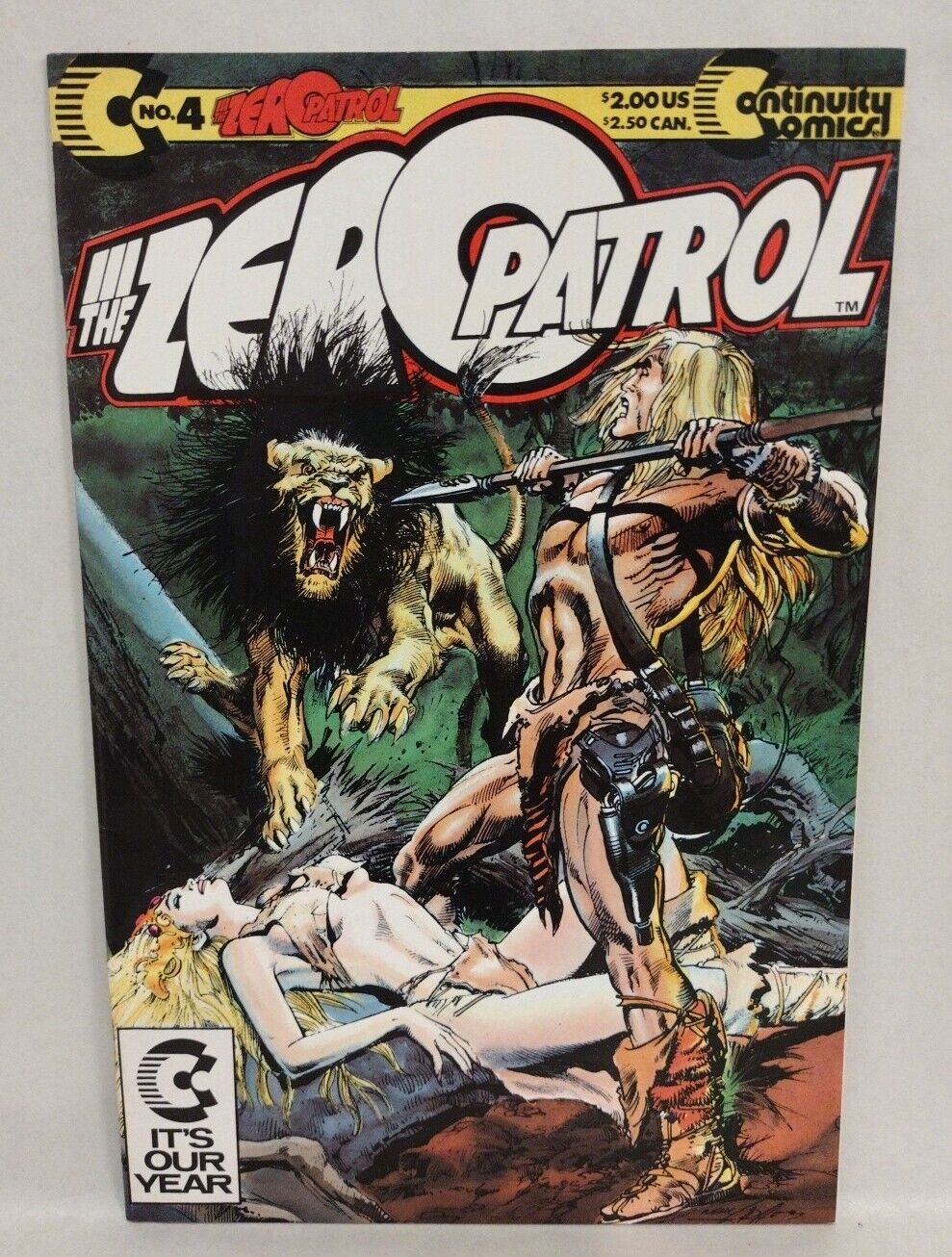 Zero Patrol (1989) Continuity Comic Set #4 5 Last Issues Esteban Marato Adams