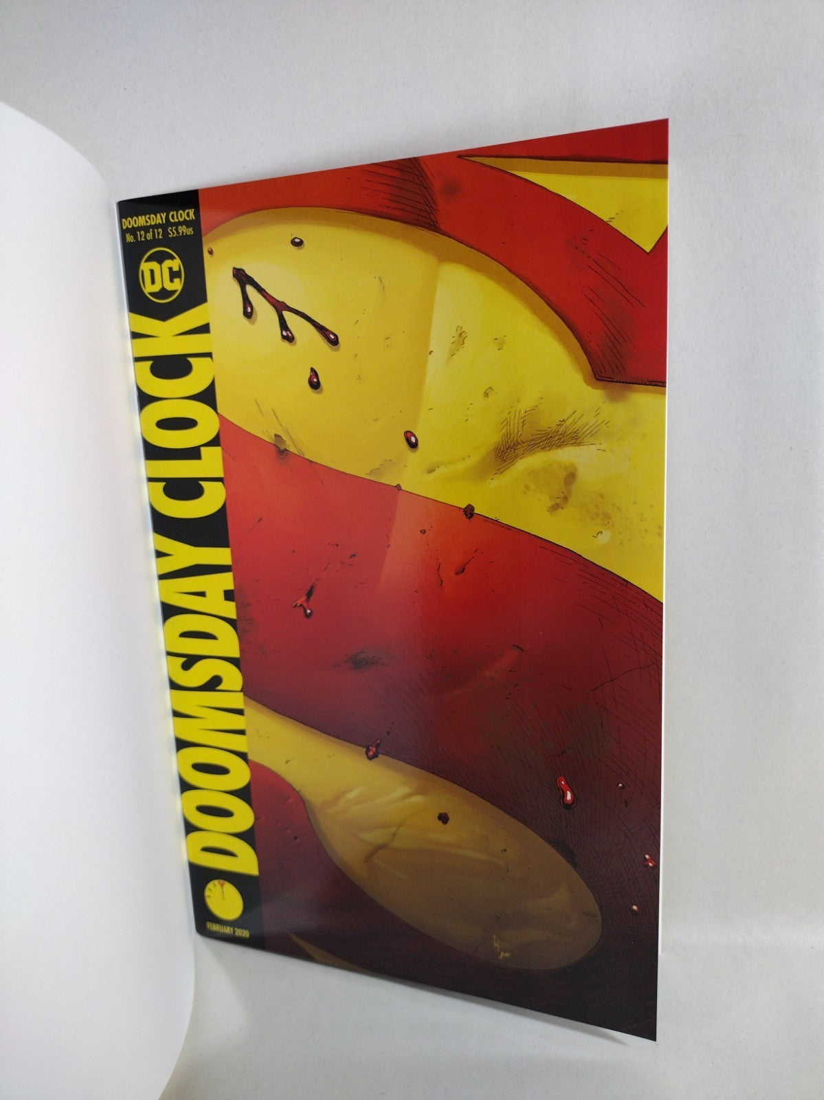 Doomsday Clock #12 (2020) DC Blank Sketch Variant Cover New NM