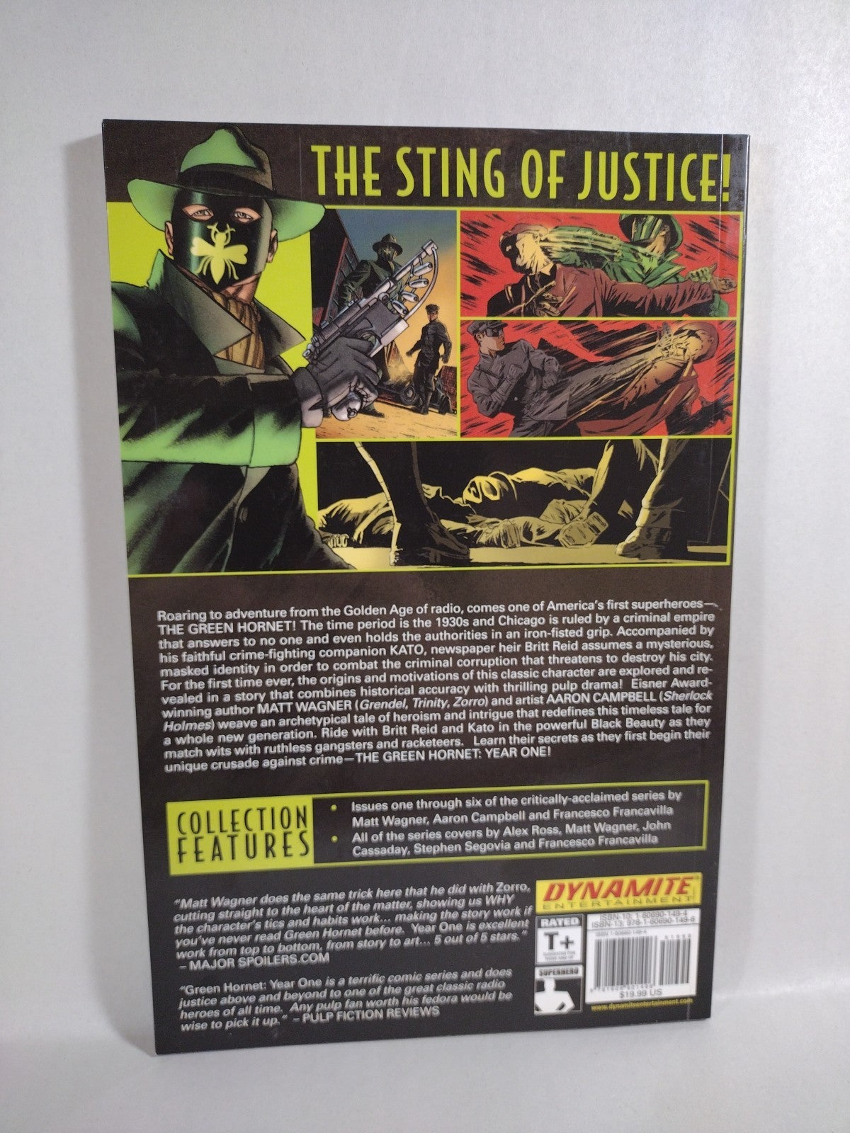 Green Hornet Year One (2010) TPB SC Set Vol 1 & 2 Dynamite Matt Wagner New 