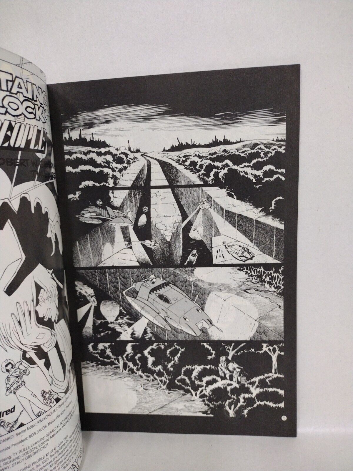 Captain Harlock Machine People #2 (1993) Eternity Comic VF