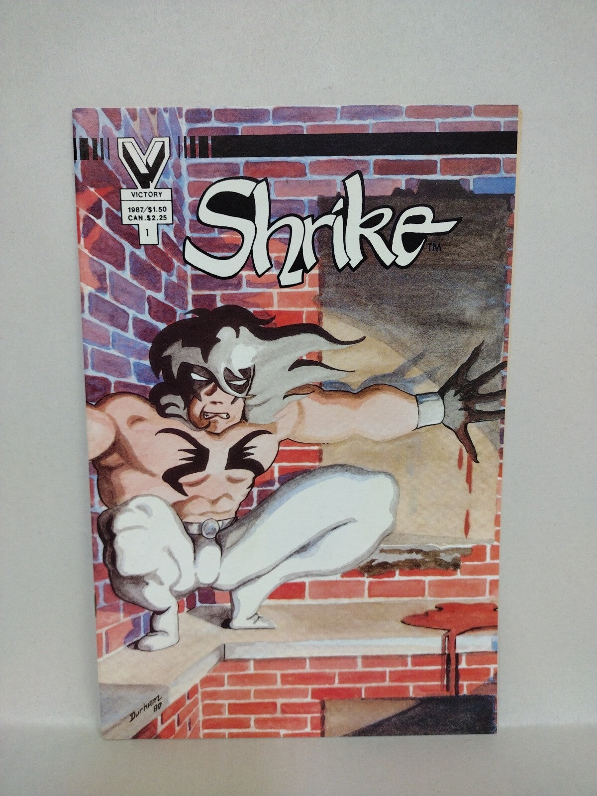 Shrike (1987) Victory Comic Lot Set #1 2 (1990) #1 Cat Wild Robert Durham VF