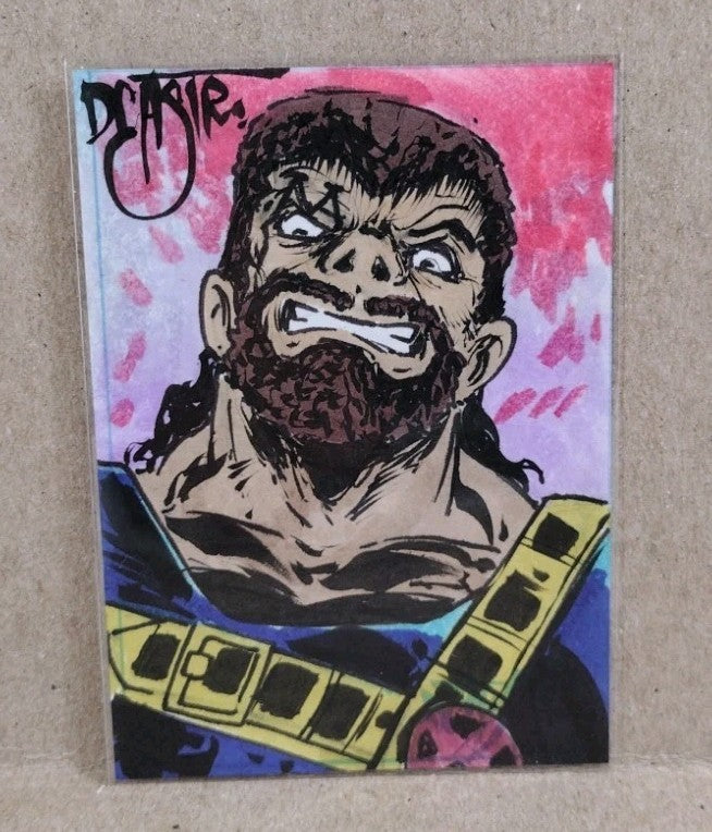 Dave Castr Crusin (2025) OAC Sketch Card W Original Marvel Bishop Art ACEO