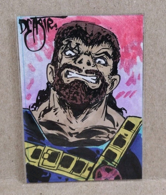 Dave Castr Crusin (2025) OAC Sketch Card W Original Marvel Bishop Art ACEO