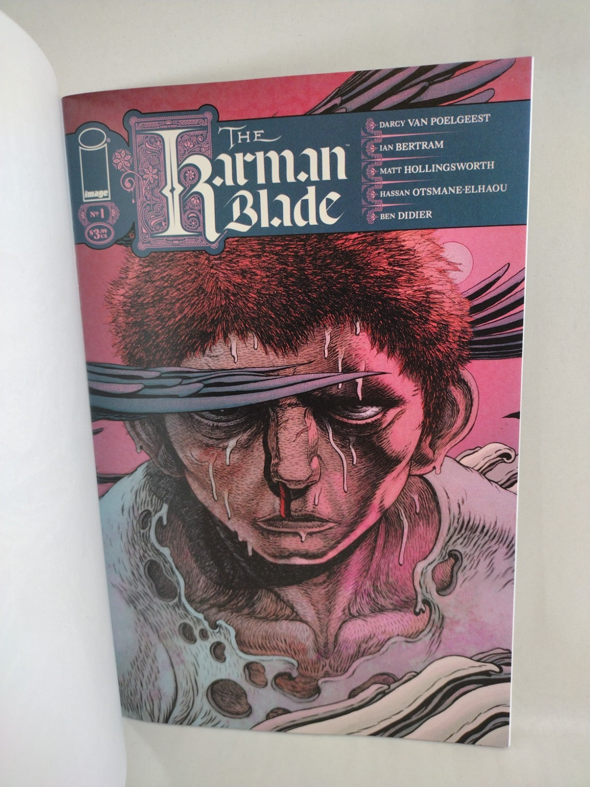 Karman Blade #1 (2026) Image Comic Sketch Cover W Original Dave Castr Anatta Art