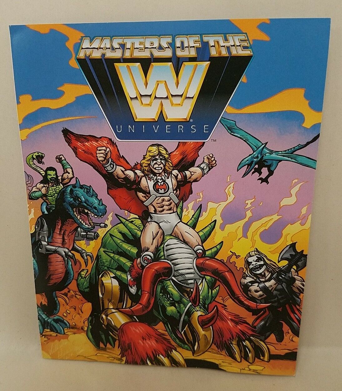 Masters Of The WWE (2020) Comics The Rock Wave 3 & Ultimate Warrior Wave 6