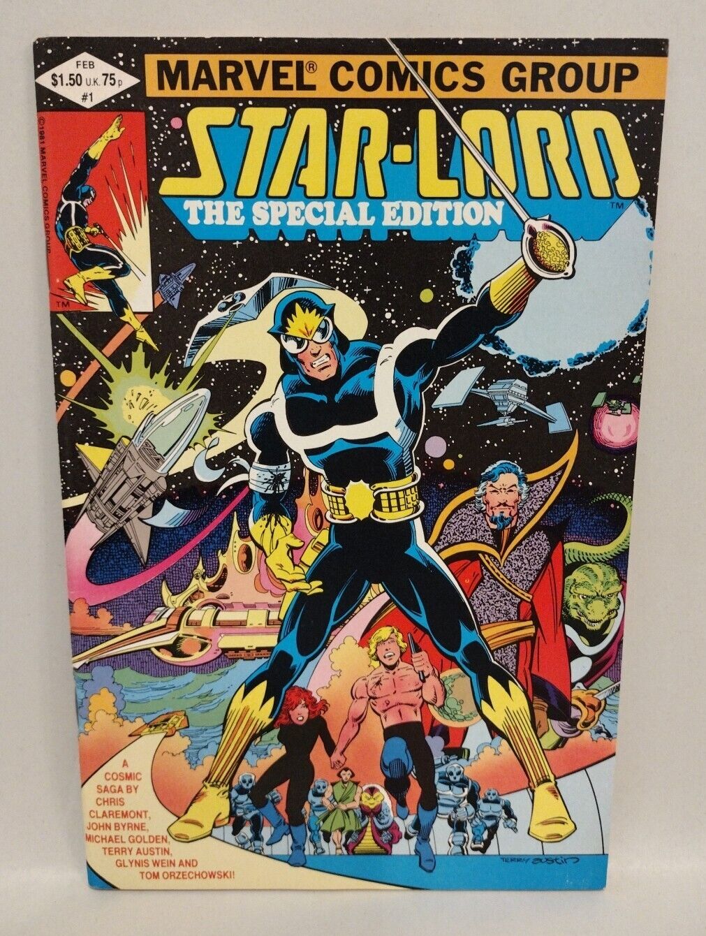 Star-Lord Special Edition #1 (1982) Marvel Comic Color Ed Origin Issue 