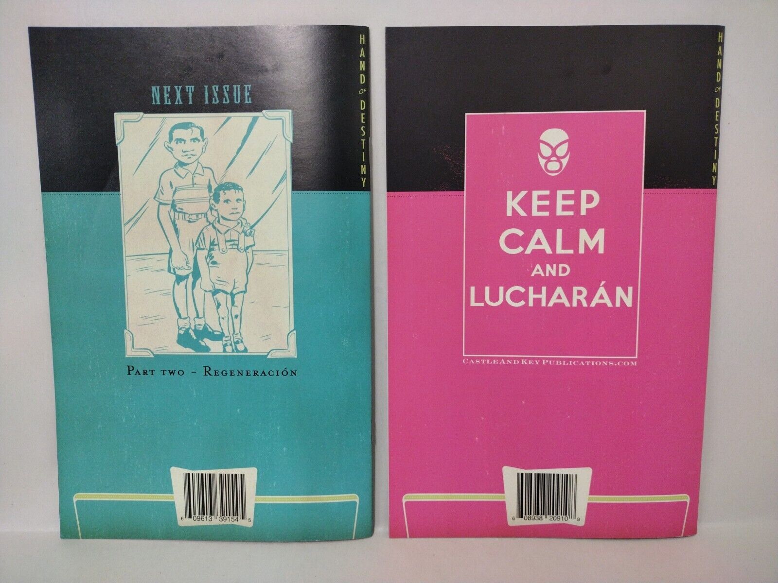 La Mano Del Destino (2011) Complete Comic Set #1-6 Castle & Key Signed J Gonzo