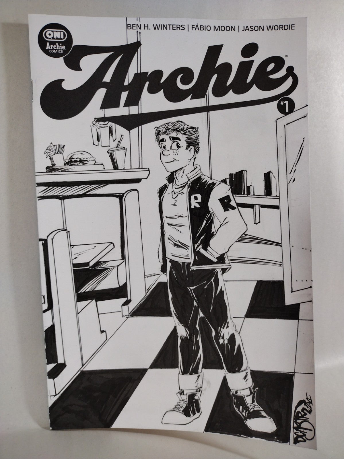 Archie #1 Oni Archie Comics Sketch Cover Variant W Original Dave Castr Art