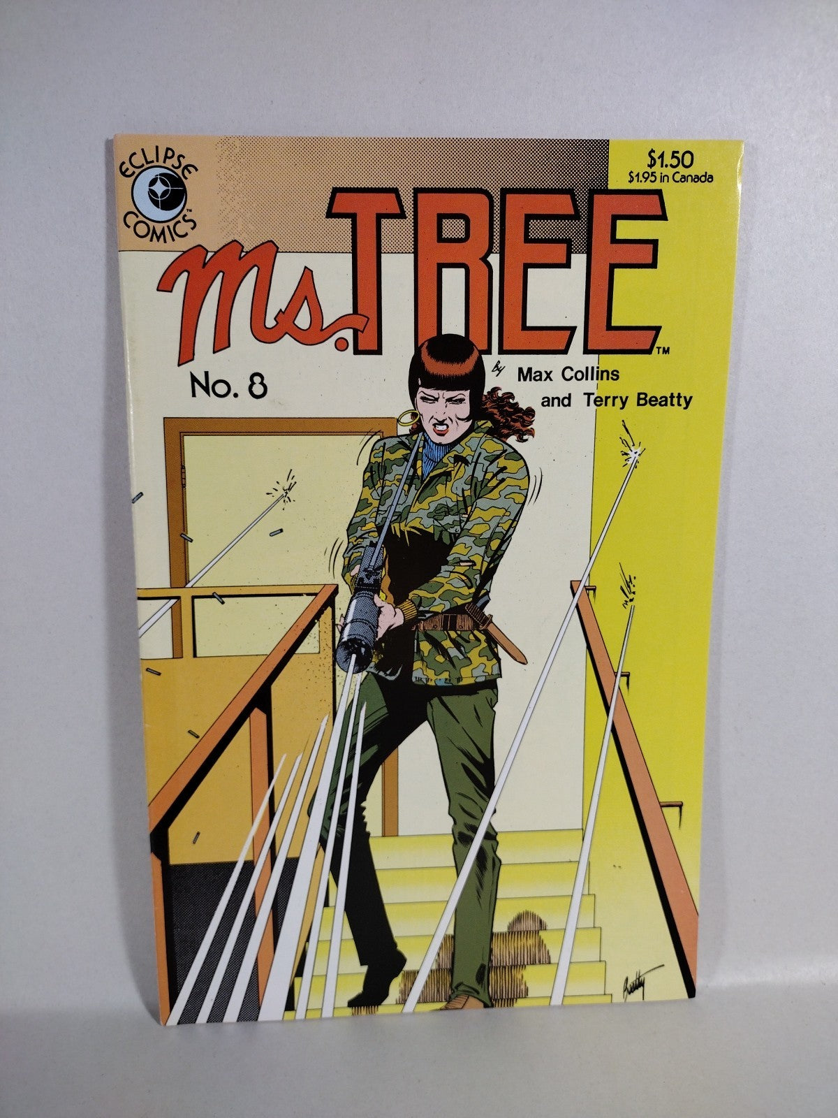 MS Tree (1984) Eclipse Aardvark Comic Lot #8 10 11 12 13 14 15 Max Collins VF-NM