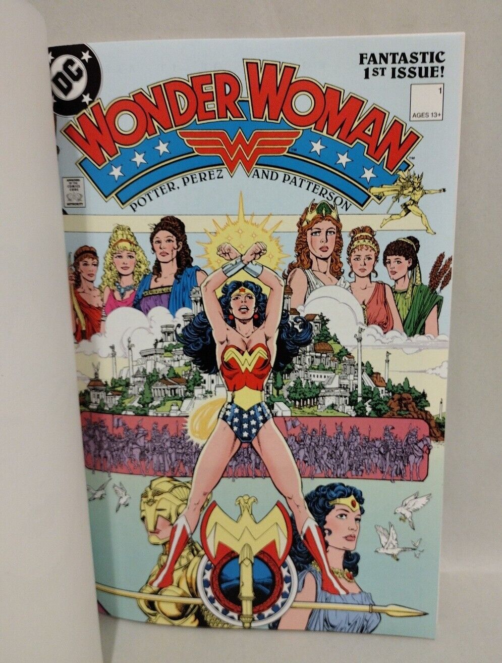 Wonder Woman #1 Facsimile Edition (2023) Sketch Variant W Original DCastr Art