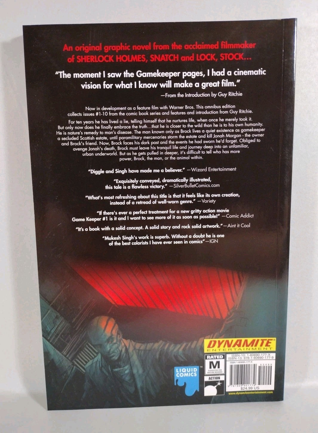 Guy Ritchie's Gamekeeper Omnibus (2011) Dynamite Comic Andy Diggle TPB SC New