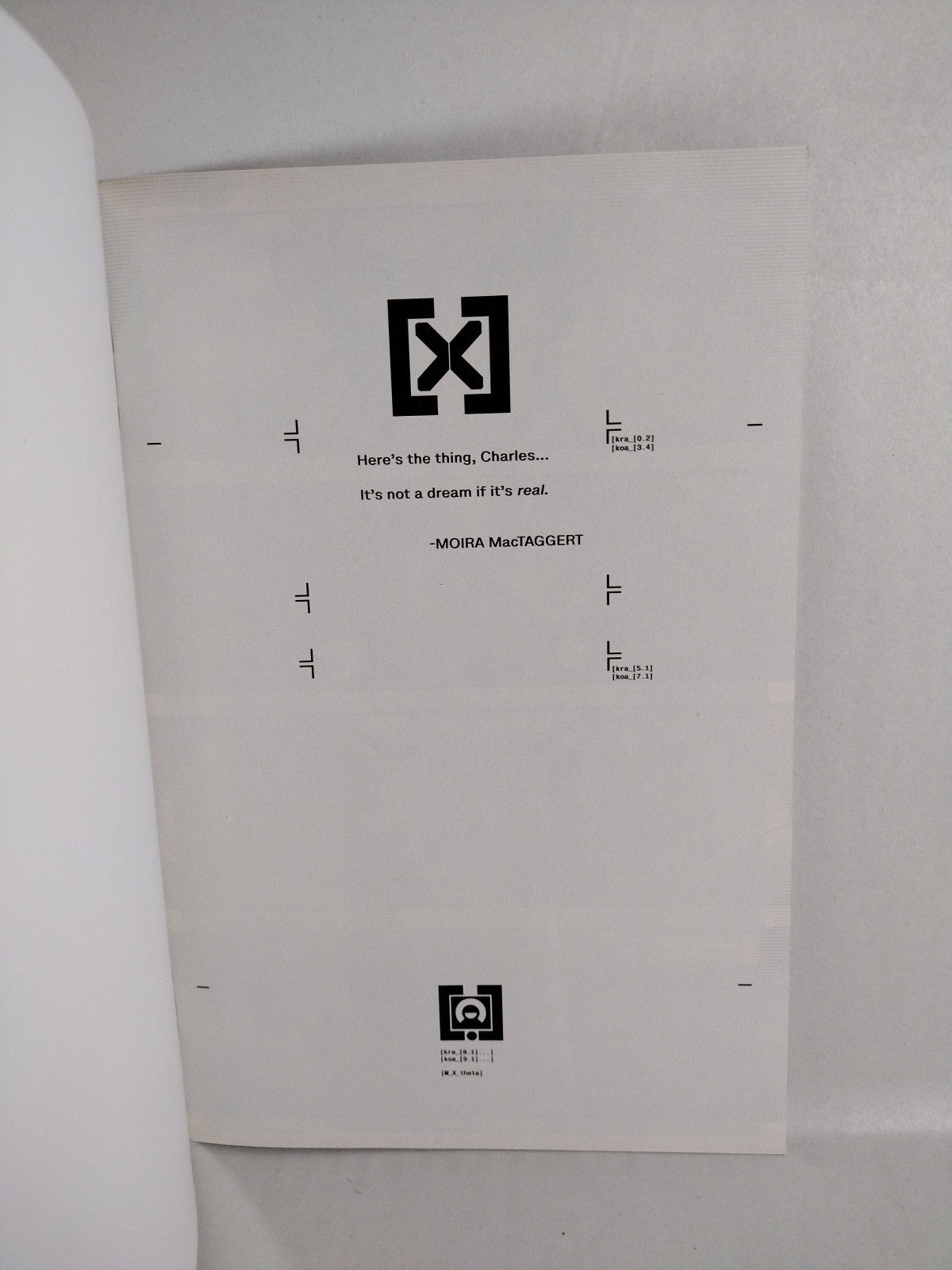 Powers Of X #1 (2019) Marvel Comic Blank Sketch Variant Cover NM