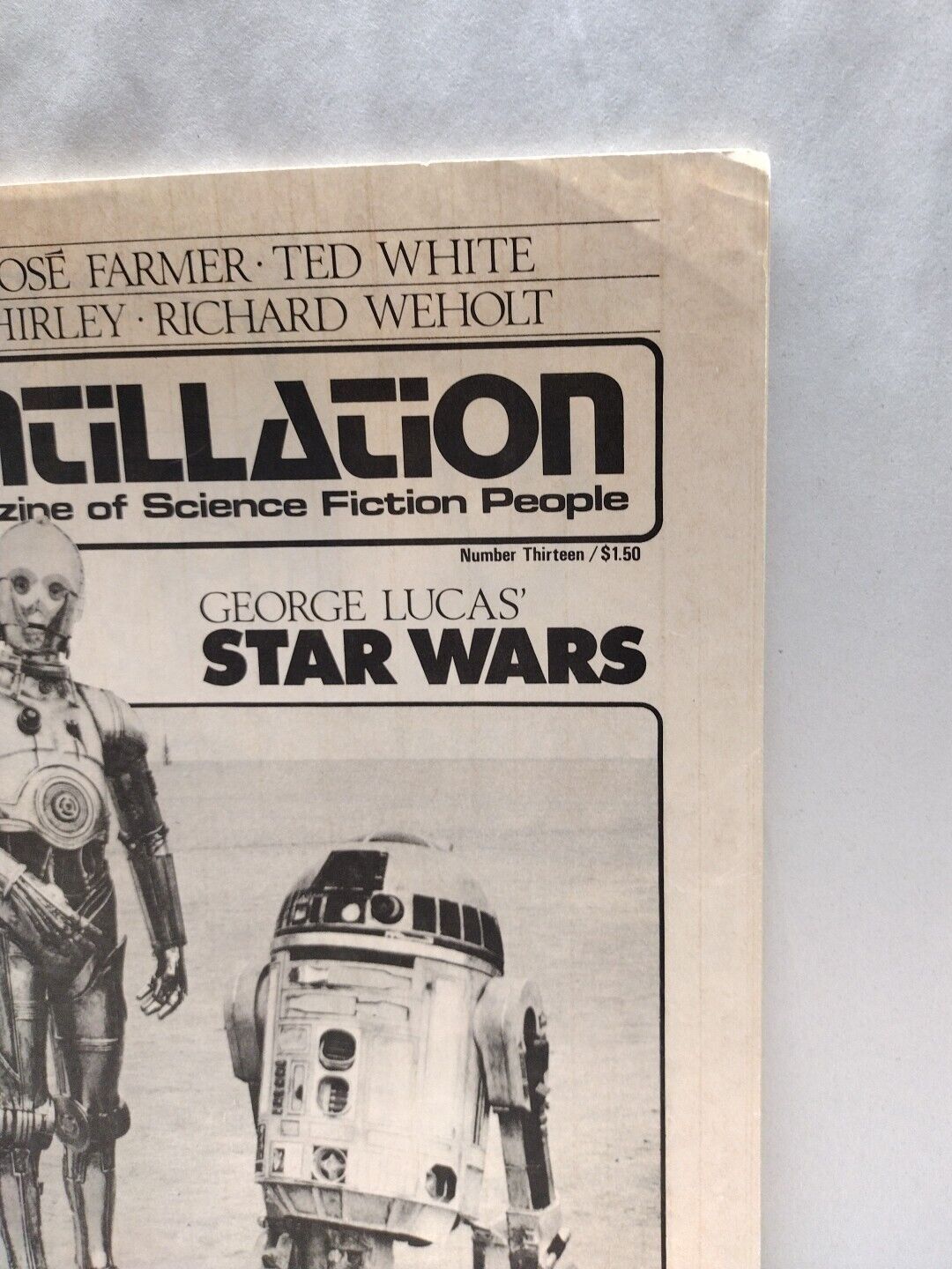 Scintillation Science Fiction Magazine #13 (1977) Carl Eugene Bennett Star Wars