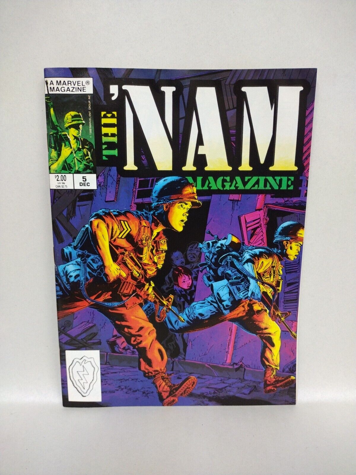 The NAM Magazine (1988) Marvel Comic Lot Set #1 2 3 4 5 6 7 Michael Golden VF