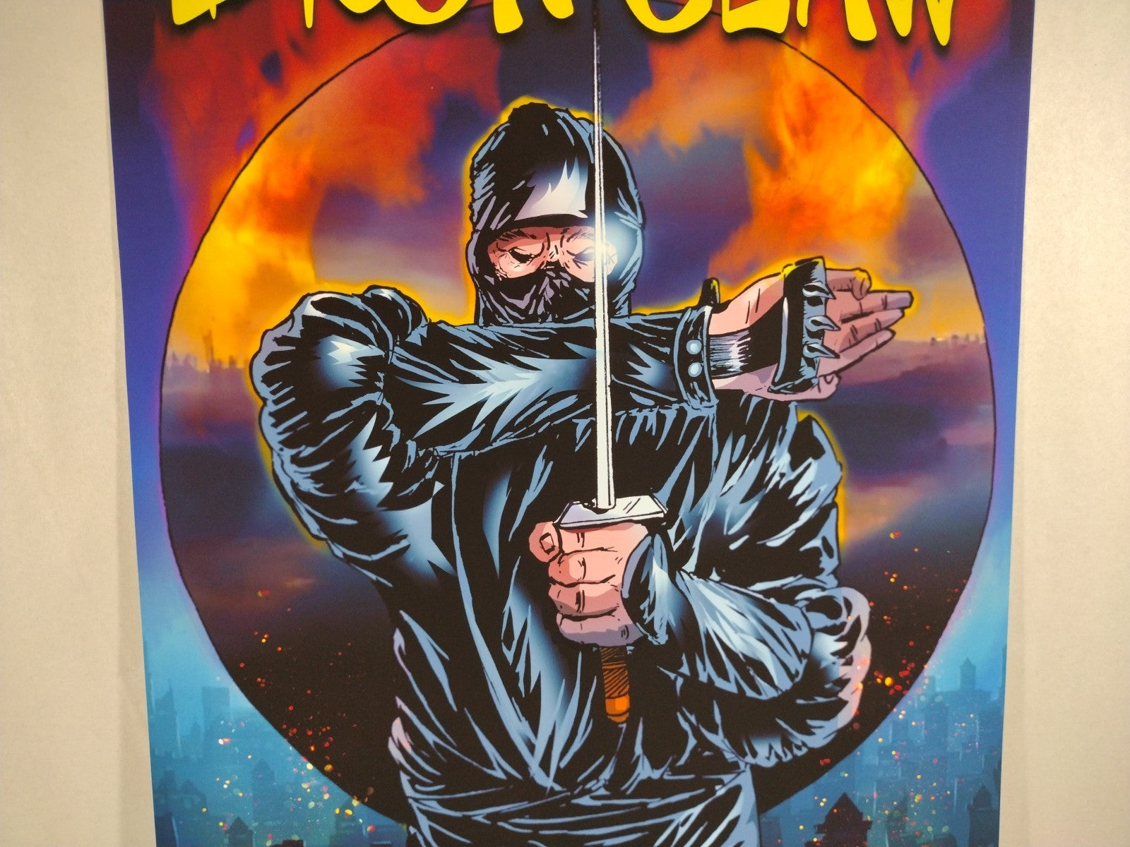 Iron Claw Ninja (2024) Dave Castr 11X17" Comic Art ARG Matte Poster Print 