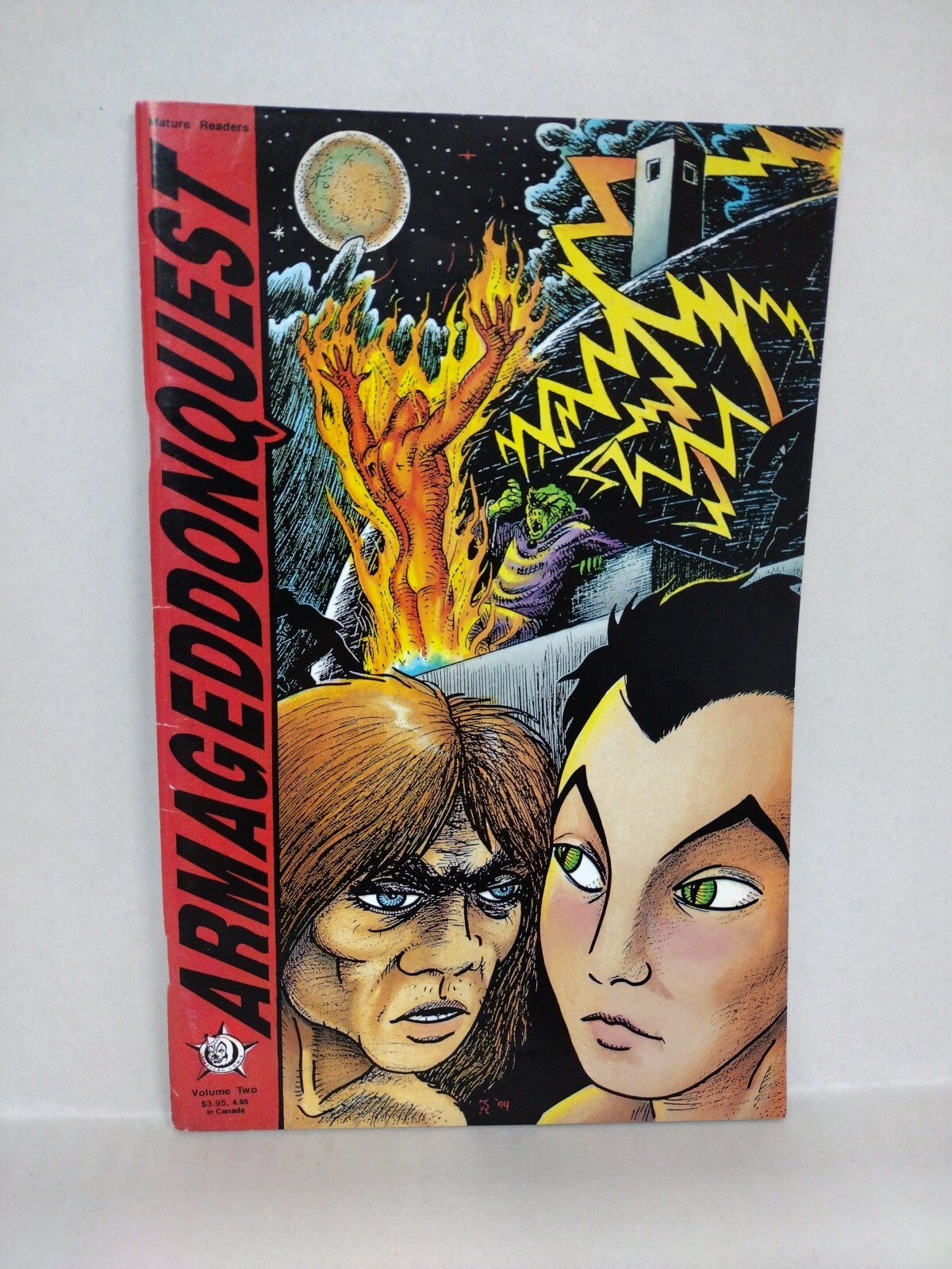 Armageddonquest (1994) Starhead Comic Set #1 2 Ronald Russell Roach