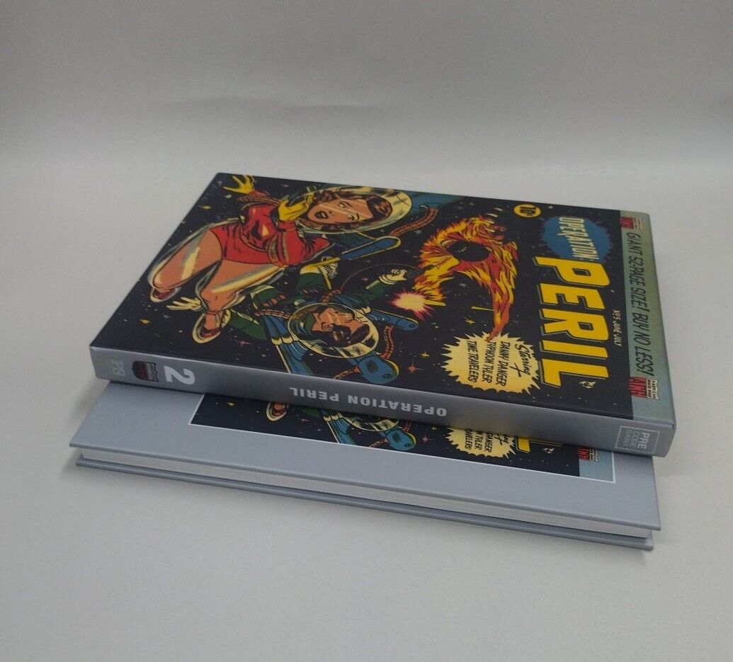 OPERATION PERIL Vol 2 HARDCOVER Sci Fi Comic SLIPCASE ED Pre Code Classics( NEW)