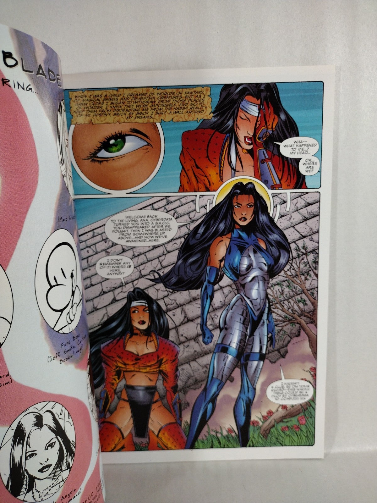 Cyblade Shi (1995) Image Crusade Comic Battle For The Independents Pt 1 2 VF-NM