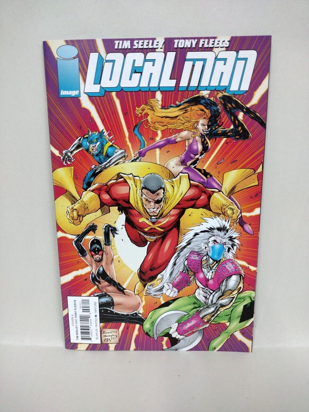 Local Man (2023) Comic Lot Set #1 2 3 Gold #1 1st Print NM