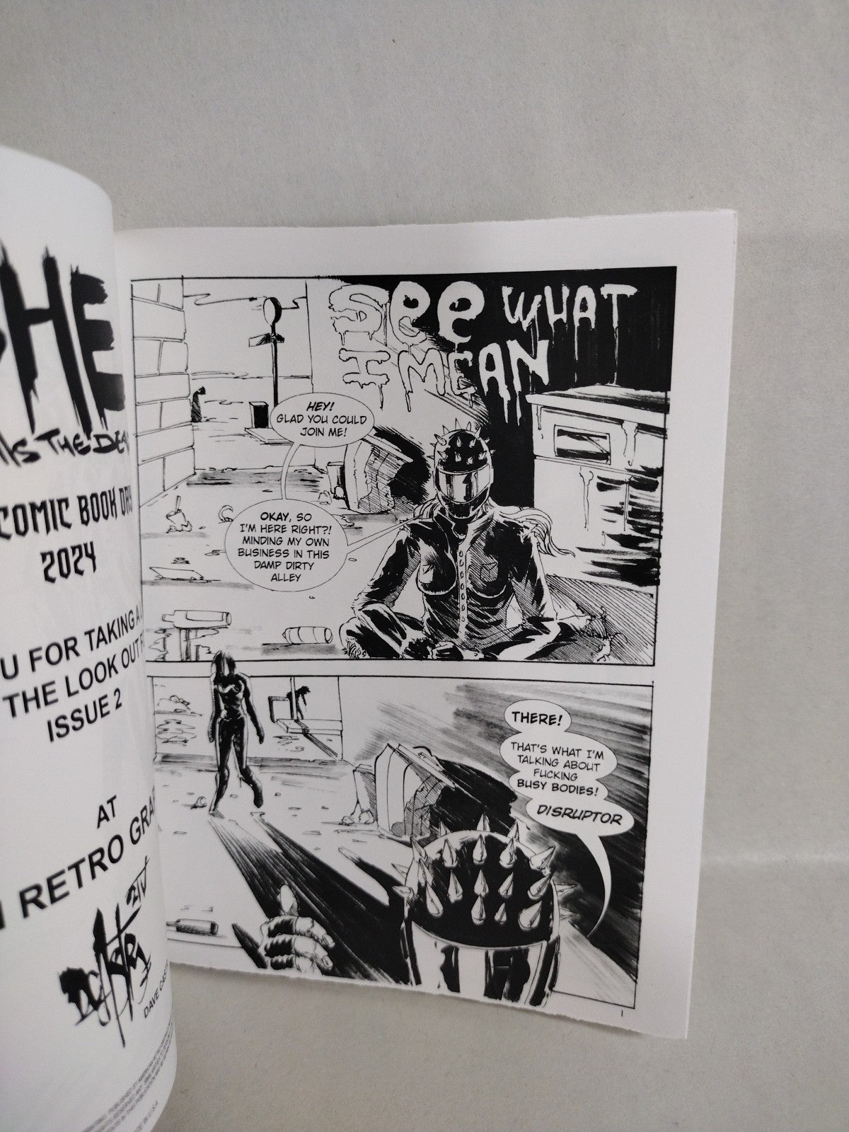 She That Kills The Dead FCBD 2024 Mini Comic Dave Castr Zombie Horror
