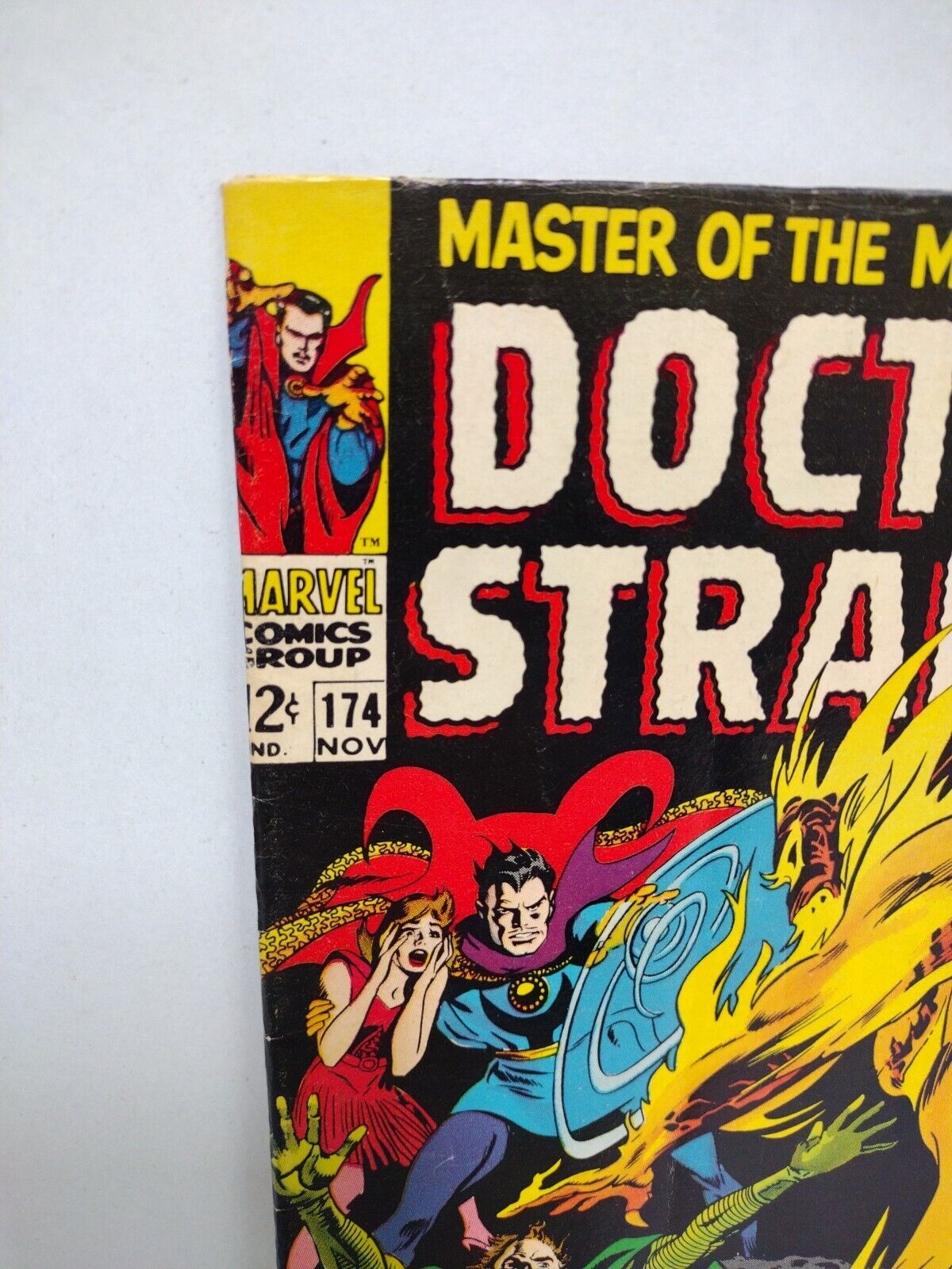 Doctor Strange #174 (1968) Silver Age Marvel Comic 1st Satannish App Minor Key