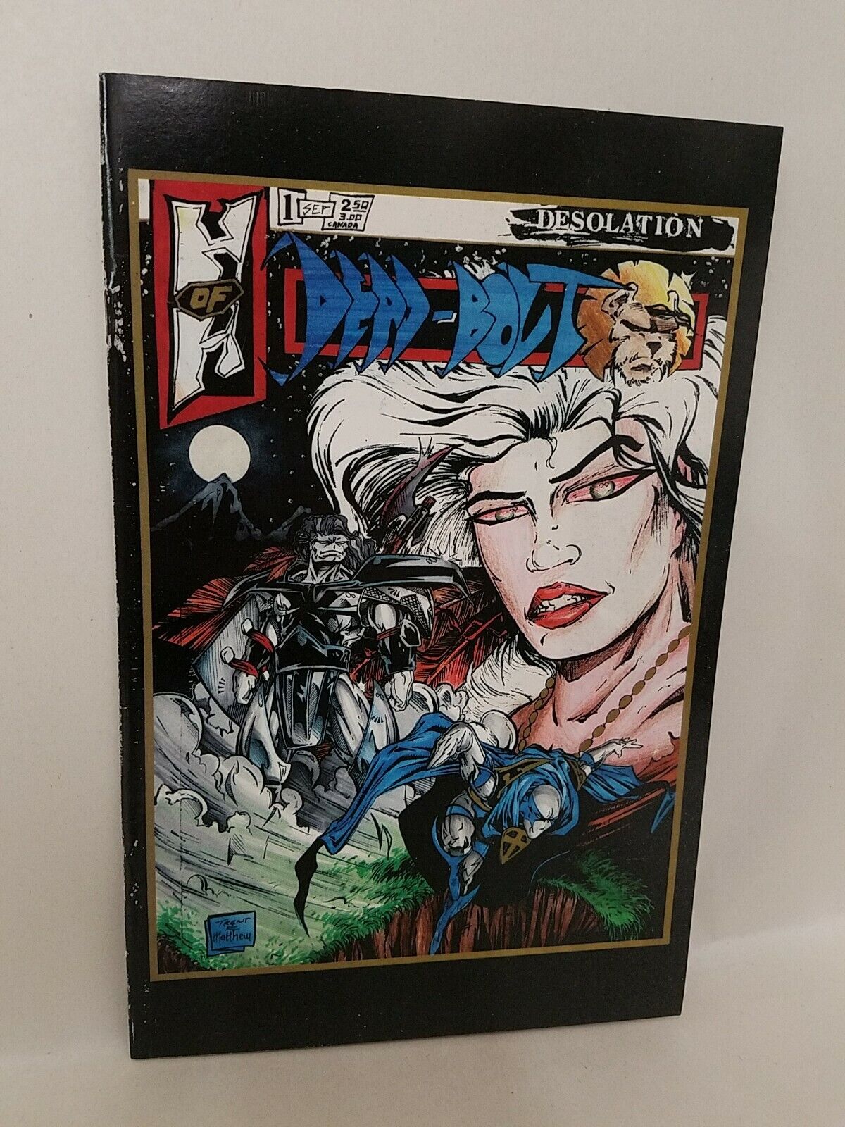 Deadbolt #1 Desolation (1993) Hall Of Heroes Early Trent Kaniuga