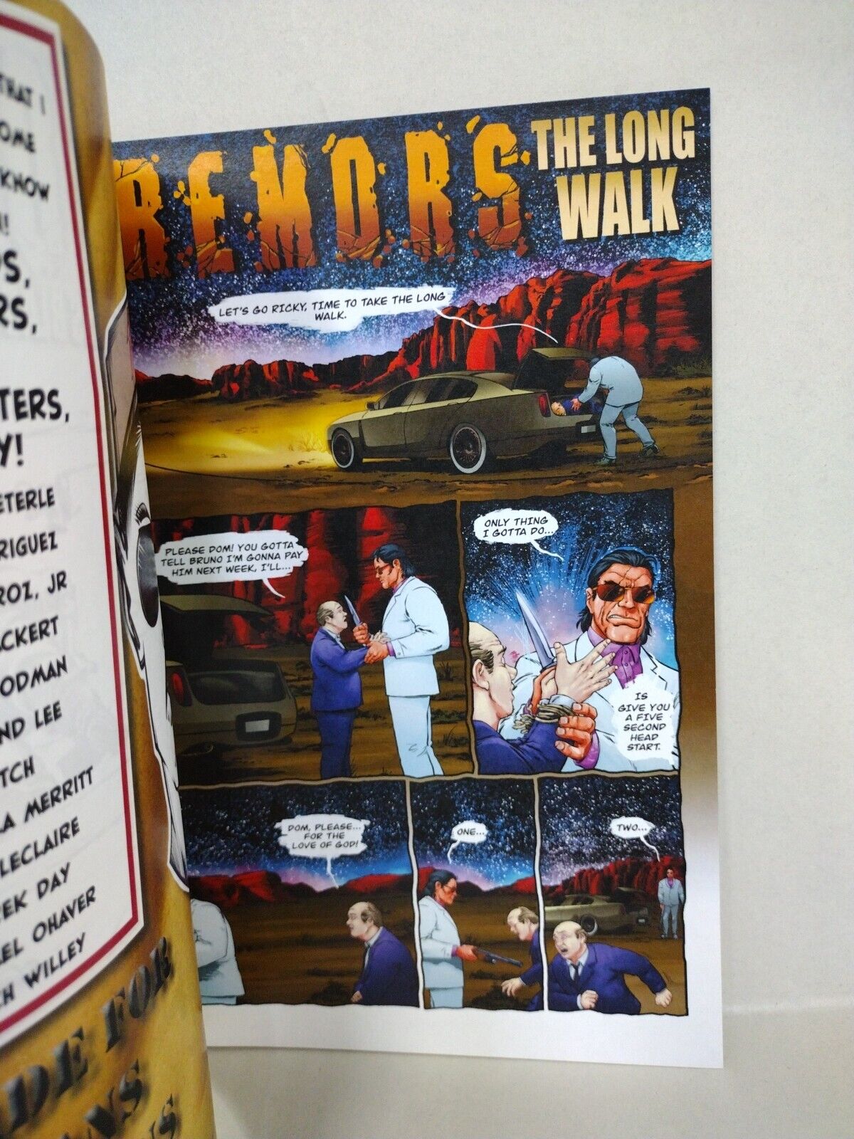 TREMORS #1 (2024) Aequitas Comic Sketch Cover W Original Dave Castr Graboid Art