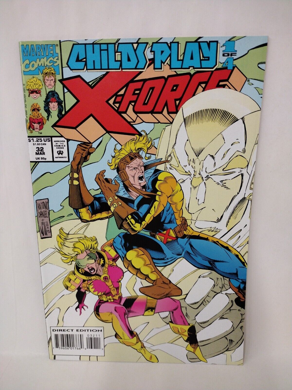 Marvel Comics CHILD'S PLAY Complete Story X-Force 32 33 New Warriors 45 46 VF-NM