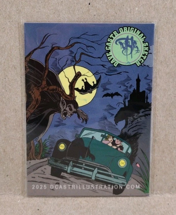 Dave Castr Crusin (2025) OAC Sketch Card W Original Marvel Bishop Art ACEO