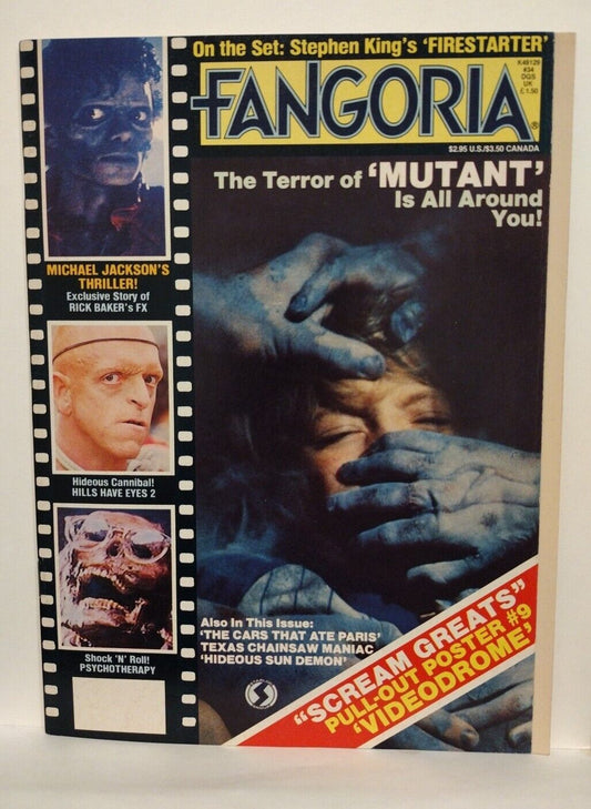 Fangoria Magazine 34 (1984) Starlog Thriller Michael Berryman Dreamscape VF-NM