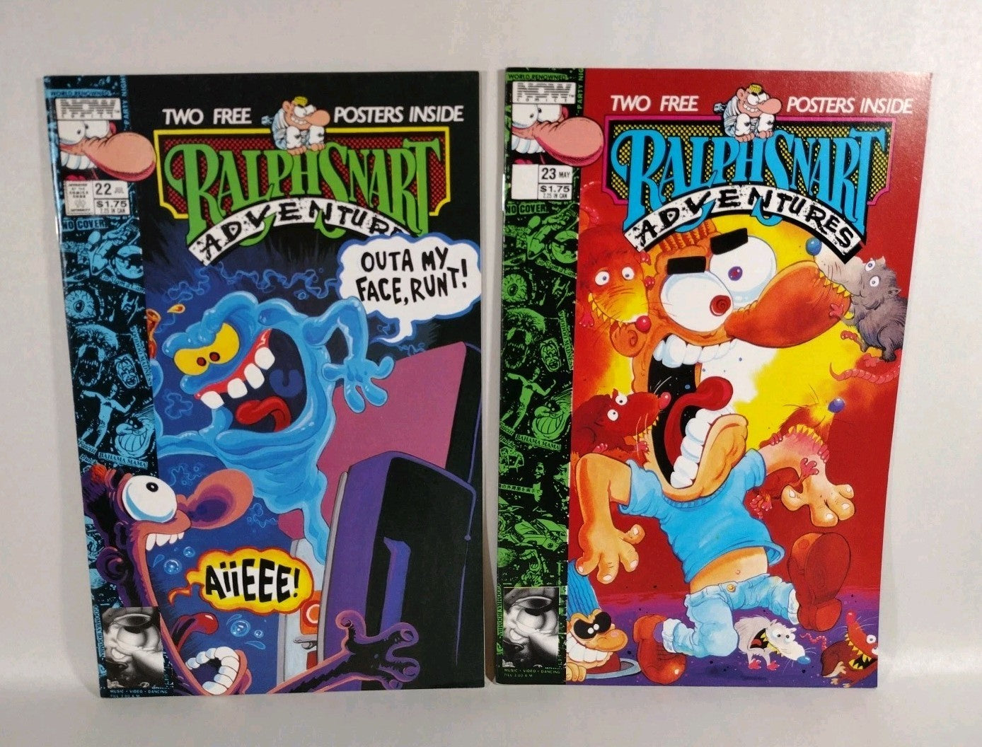 Ralph Snart Adventures (1988) Vol 3 Comic Lot #1-19 21-24 Mr Lizard Annual 1