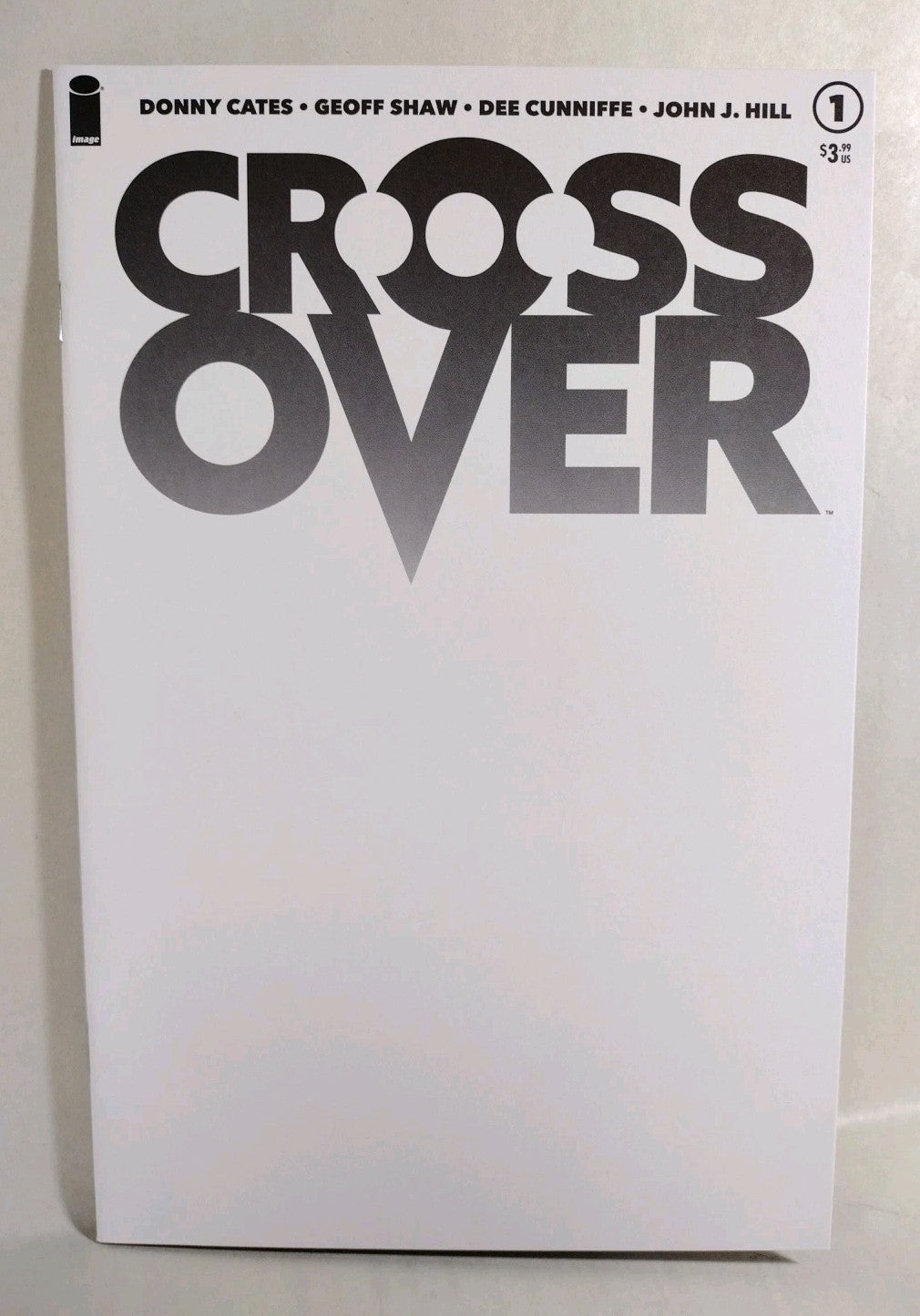 Crossover #1 (2020) Image Comic Blank Sketch Variant Cover New NM
