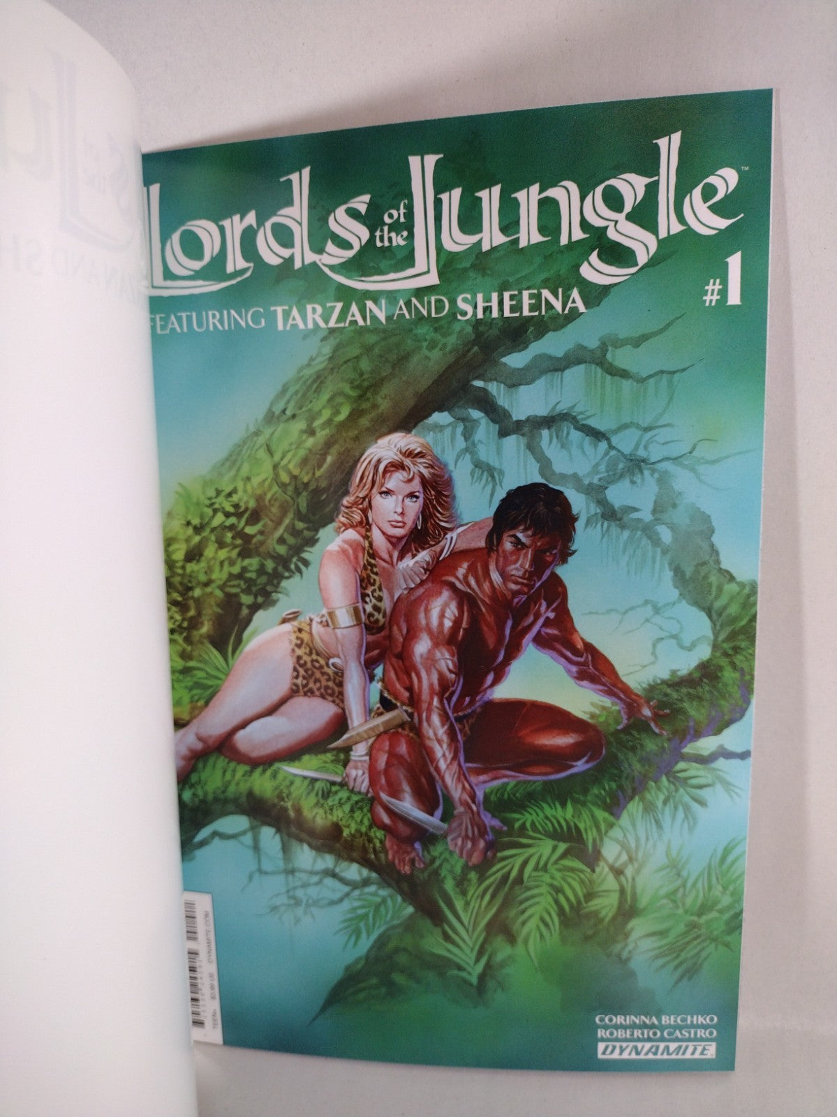 Lords Of The Jungle 1 (2016) Dynamite Comic Blank Sketch Variant Cover New NM