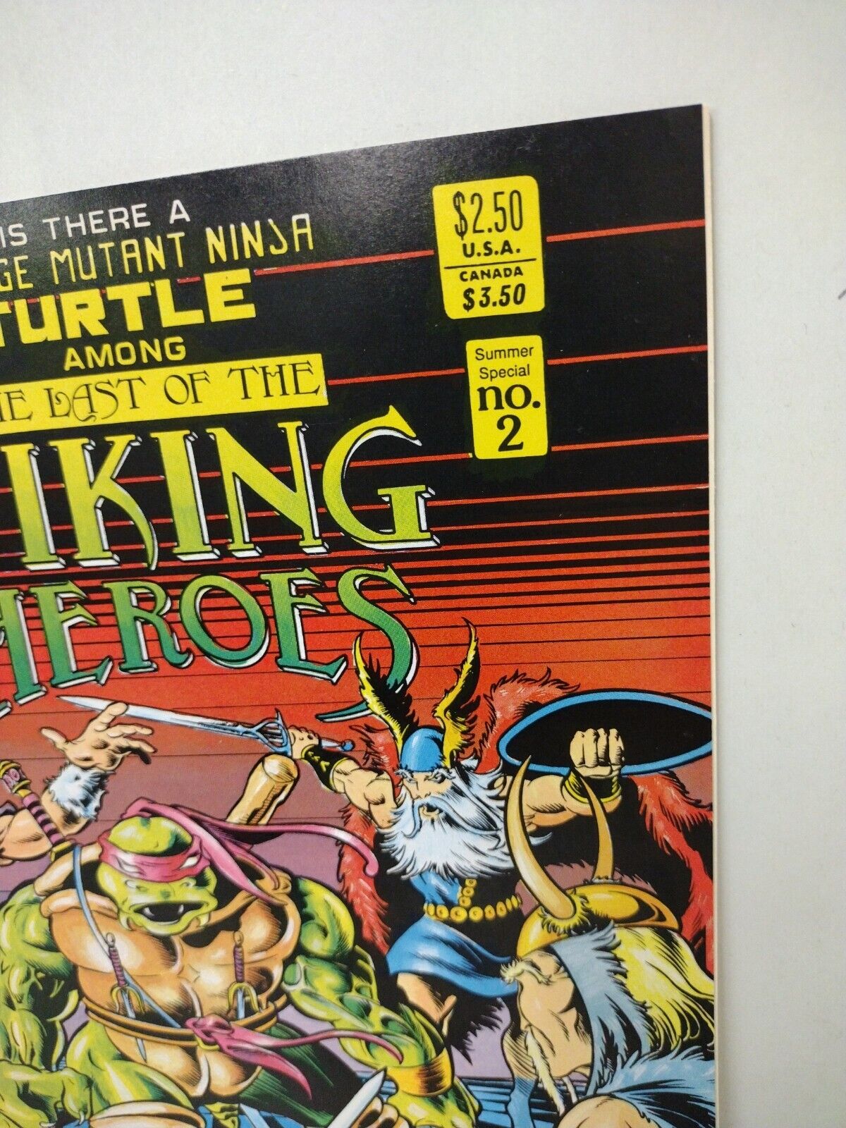 Last Of The Viking Heroes #2 (1990) Genesis West TMNT Alternate Origin VF-NM