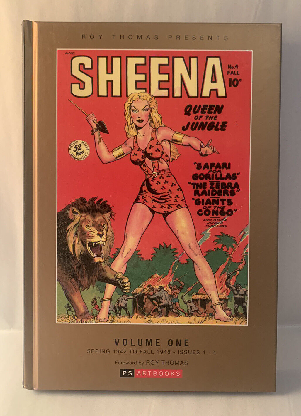 SHEENA JUNGLE QUEEN Vol 1 (2014) PSArtbooks HC Golden Age Comic Rep #1-4 New HC